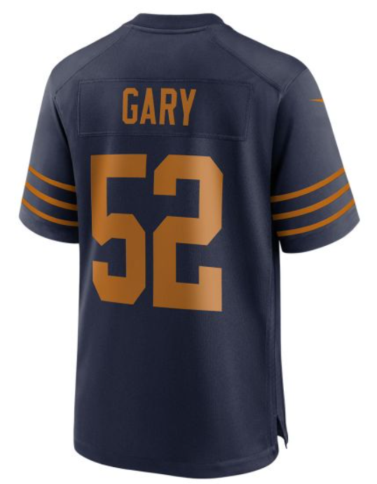 Men 2025 Green Bay Packers 52 Gary blue Classic Nike game NFL Jersey